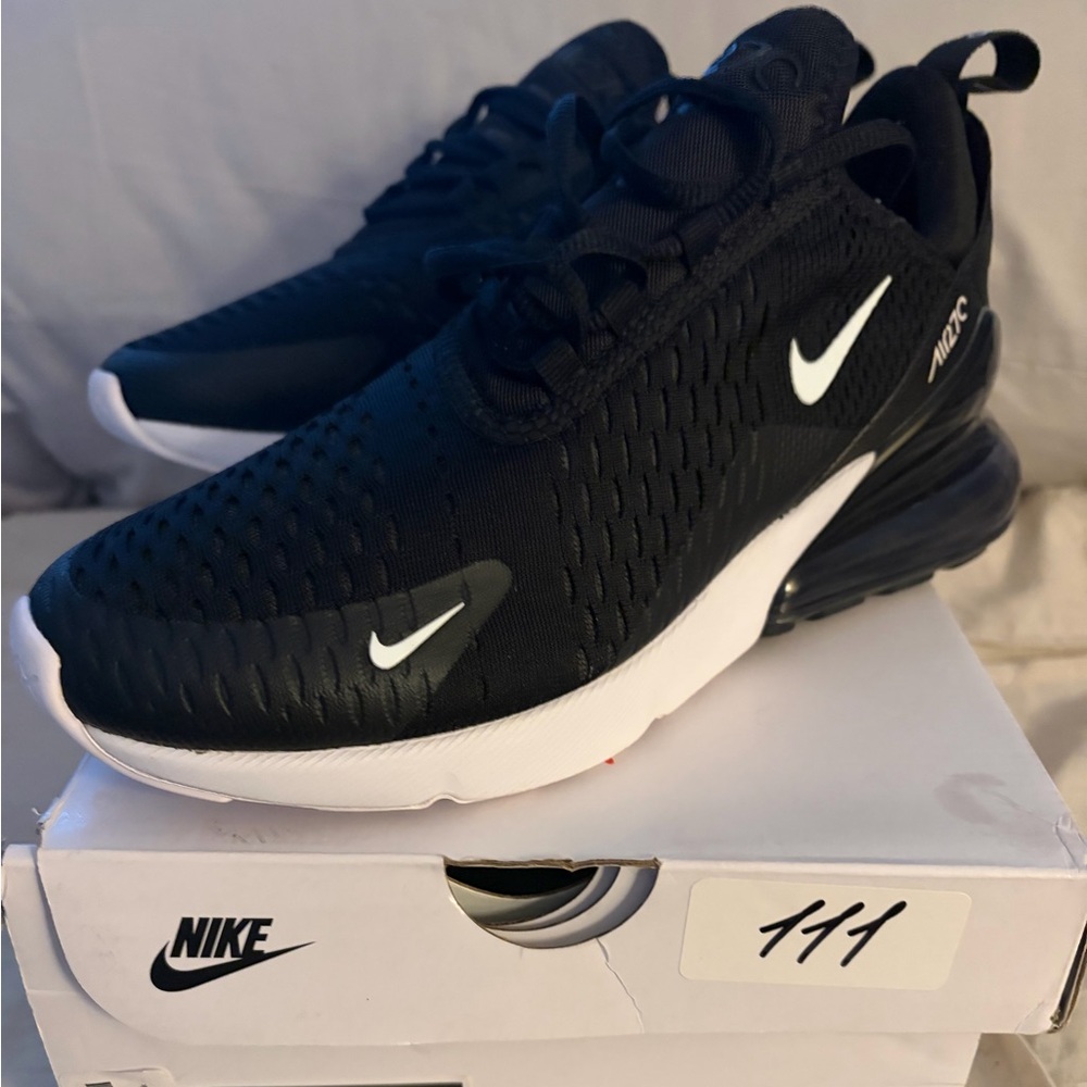 Nike Air Max 270 Black and White Sneakers